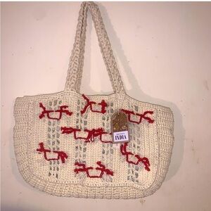 WOVEN HOBO HANDMADE BAG
